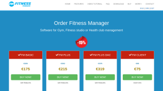 Fitness Manager